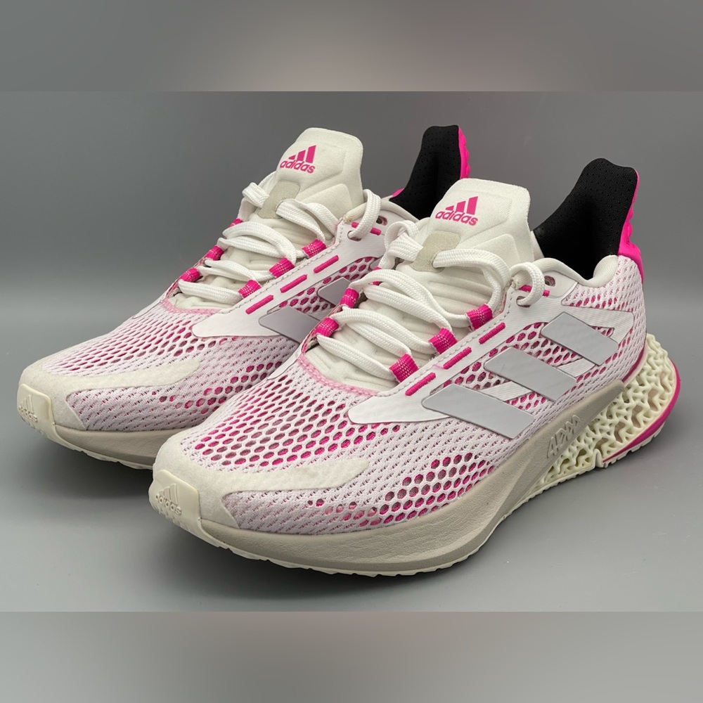 Adidas Running Shoes 4DFWD PULSE Pink White Q46225 Women's Size 6 NEW